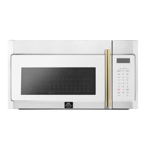 Rent to own Forno Appliances - Fornace 1.5 Cu. Ft. Convection Over-the-Range Microwave - White