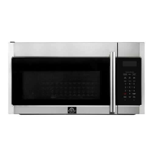 Rent to own Forno Appliances - Fornace 1.5 Cu. Ft. Convection Over-the-Range Microwave - Stainless steel