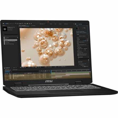 Rent to own MSI - Creator M14 A13V 14" IPS 2880 x 1800 (2.8K) Laptop - Intel Core i7 with 32GB Memory - 2 TB SSD - Lunar Gray, Gray