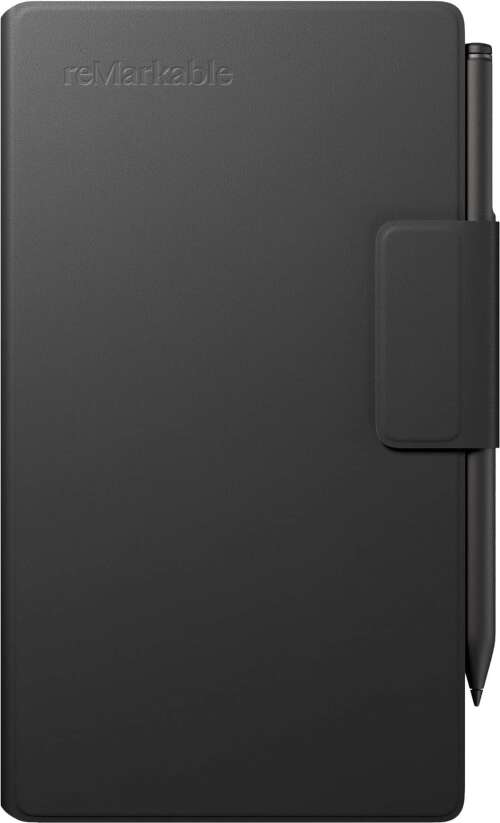 Rent to own reMarkable - Paper Pro Move - Premium leather Book Folio for your 7.3'' paper tablet - Black