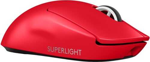Rent to own Logitech - PRO X SUPERLIGHT 2 SE LIGHTSPEED Lightweight Wireless Optical HERO 2 Sensor 44 000 DPI Gaming Mouse with 8K Polling - Wireless - Red