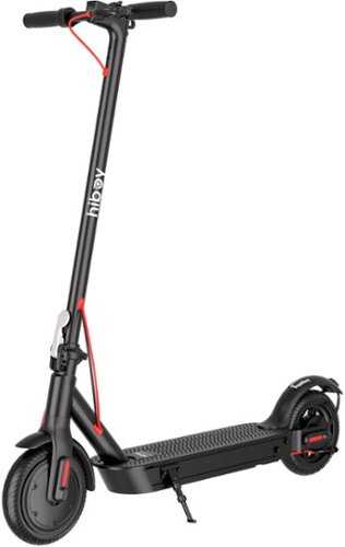 Rent to own HiBoy - S3 Electric Scooter with 8.5" Pneumatic & Solid Tires – 17-Mile Max Range, 19 MPH, 350W Motor, Foldable for Adults - Black
