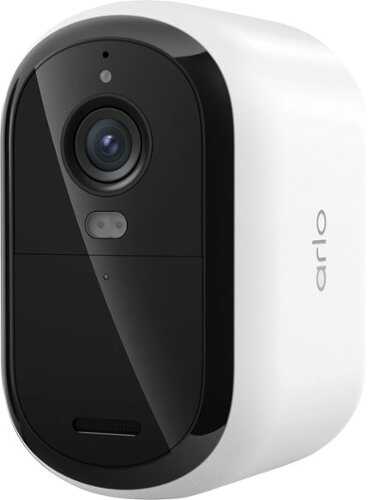 Rent to own Arlo - Essential XL 1-Camera Wireless 2K Security Camera (3rd Gen) with 4x Longer Battery Life - White