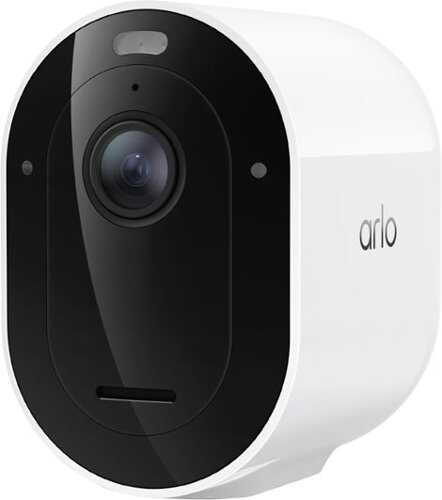 Rent to own Arlo - Pro 1-Camera Wireless 2K Security Camera (6th Gen) Battery Powered - White