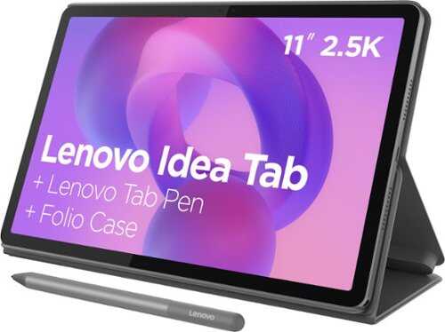 Rent to own Lenovo - Idea Tab with Tab Pen - 11" Tablet - 128GB - Luna Grey