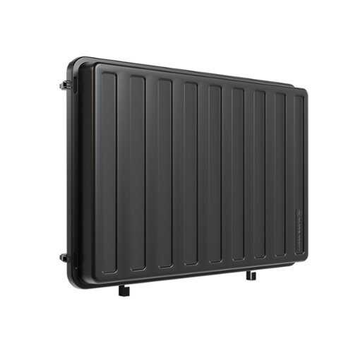 Rent to own Storm Shell - XL Weatherproof 44" Outdoor TV and Soundbar Enclosure - Black