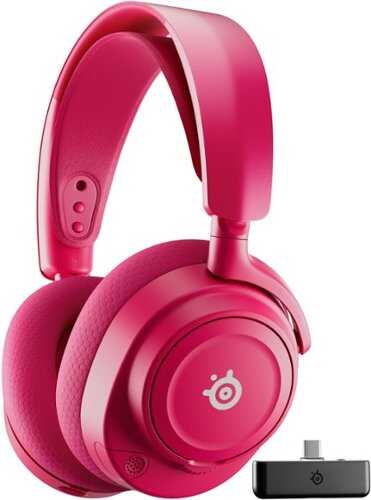 Rent to own SteelSeries - Arctis Nova 7X Gen 2 Wireless Over-The-Ear Multi Gaming Headset for Xbox, PC, PS5, Switch, Handheld - Magneta