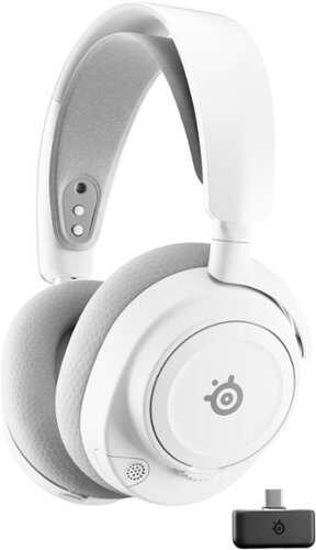 Rent to own SteelSeries - Arctis Nova 7P Gen 2 Wireless Over-The-Ear Multi Gaming Headset for PS4, PS5, Switch, Handheld, PC - White