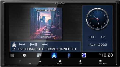Rent to own Kenwood - DMX8710S 7" Digital Multimedia Receiver - Black