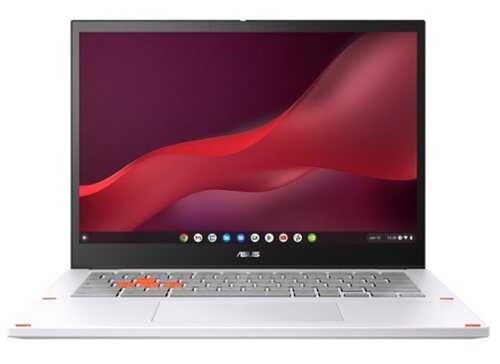Rent to own ASUS - Chromebook Vibe CX34 Flip 14" FHD Touch Chromebook Laptop - Intel Core i5 with 8GB Memory - 256GB SSD - Pearl White