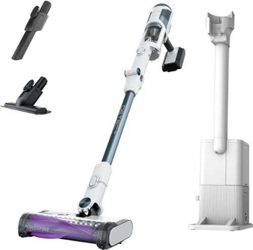 Rent to own Shark - Detect Clean & Empty Auto-Empty System, Cordless Vacuum with Powerfins Multi-Surface Brushroll & HEPA Filter - Burnt Ashes