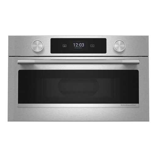 Rent to own KitchenAid - 1.4 Cu. Ft. Built-In Microwave with Air Fry - PrintShield Stainless