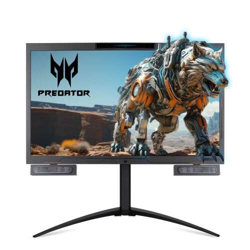 Rent to own Acer - Predator SpatialLabs View 27" 4K UHD FreeSync Premium 160Hz Stereoscopic 3D Gaming Monitor Eye Tracking AI Technologies - Black