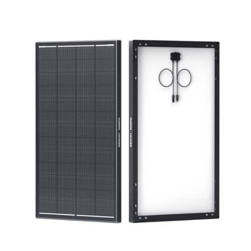 Rent to own Renogy - 200-Watt ShadowFlux Anti-Shading N-Type Solar Panel for Off-Grid Power, RV, Marine, 25% High-Efficiency - Black