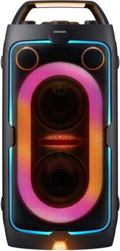 Rent to own Samsung - MX-ST40F/ZA Sound Tower 160W Portable Party Speaker with Built In Batter - Black