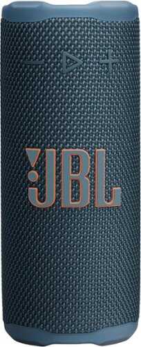Rent to own JBL - Grip Portable Wireless Speaker with Built-In Light - 2025 - Blue