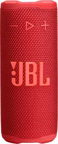 Rent to own JBL - Grip Portable Wireless Speaker with Built-In Light - 2025 - Red