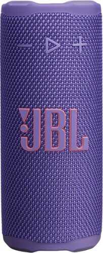 Rent to own JBL - Grip Portable Wireless Speaker with Built-In Light - 2025 - Purple