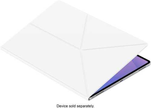 Rent to own Samsung - Galaxy Tab S11 Ultra Book Cover - White
