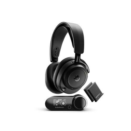 Rent to own SteelSeries - Arctis Nova Elite Wireless Over-The-Ear Multi Gaming Headset for PC,PS5, Xbox one and Series S/X, Switch, Switch 2 - Black