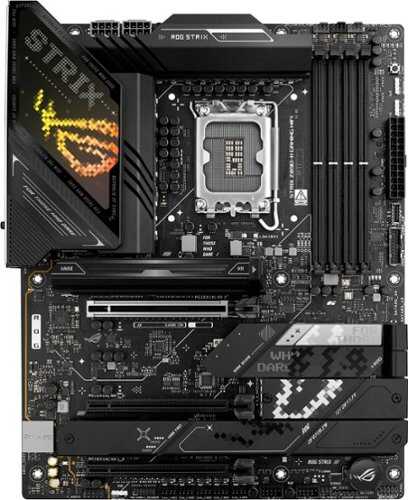 Rent to own ASUS - ROG STRIX Z890-H (Socket LGA 1851) Intel Z890 ATX DDR5 Wi-Fi 7 BE Motherboard - Black