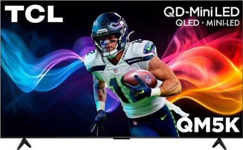 Rent to own TCL - 85" Class QM5K Series 4K UHD HDR QD-Mini LED Smart TV with Google TV (2025)