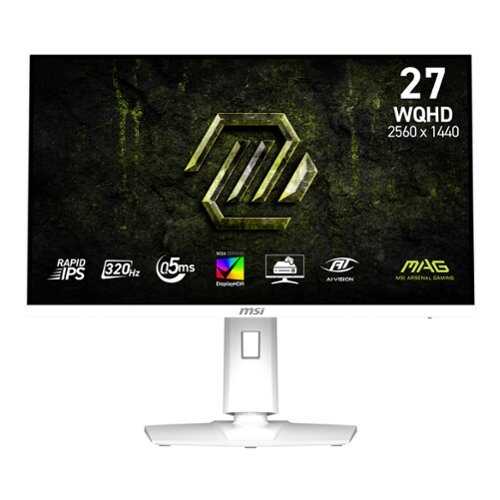 Rent to own MSI - MAG 274QRFW X32 27" QHD 320Hz 0.5ms FreeSync Gaming Monitor (DisplayPort, HDMI) - White