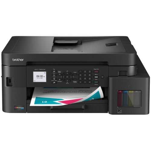 Rent to own Brother - INKvestment Tank 980 Wireless Color Inkjet All-in-One Printer, Up to 3 Years of Ink (MFCT980DW), Great for Small Offices - Black