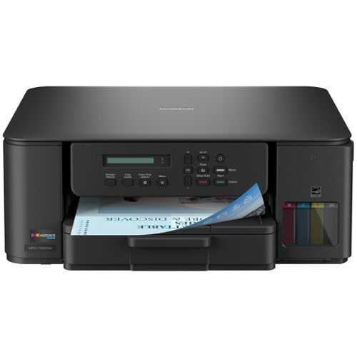 Rent to own Brother - INKvestment Tank 580 Wireless Color Inkjet All-in-One Printer with up to 3 Years of Ink (MFC-T580DW), Great for Home - Black