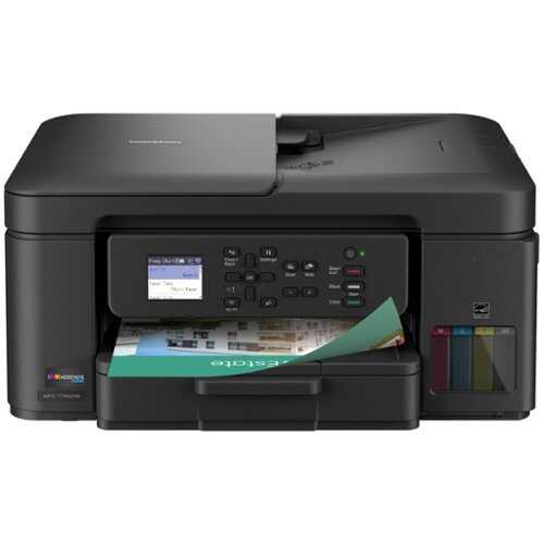 Rent to own Brother - INKvestment Tank 780 Wireless Color Inkjet All-in-One Printer, Up to 3 Years of Ink (MFC-T780DW), Great for Home Offices - Black