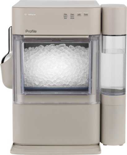 Rent to own GE Profile - Opal 2.0 Ultra Nugget Ice Maker with Side Tank and Scale Inhibiting Filter - Sandstone