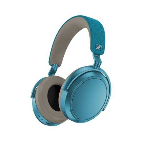 Rent to own Sennheiser - MOMENTUM 4 Wireless Adaptive Noise-Canceling Over-The-Ear Headphones - Teal