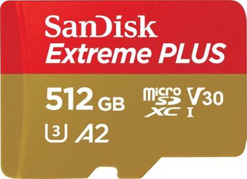 Rent to own SANDISK - Extreme PLUS 512GB microSDXC UHS-I Memory Card