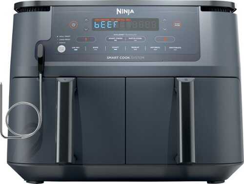Rent to own Shark - Ninja Foodi 6-in-1 10-qt. XL 2-Basket Air Fryer with DualZone Technology & Smart Cook System - Cyberspace