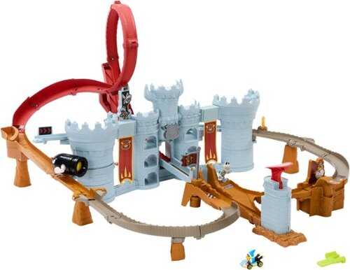 Rent to own Hot Wheels - Mario Kart Bowser's Castle Track Set