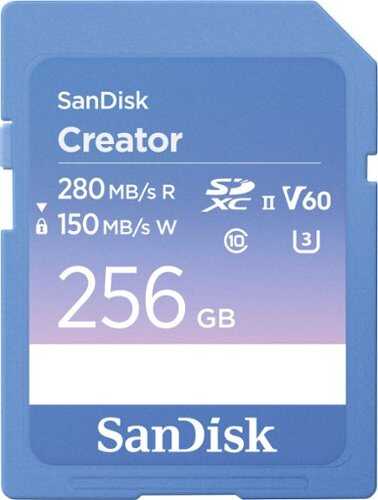 Rent to own SanDisk - Creator 256GB SD UHS-II Card