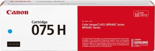 Rent to own Canon - Toner 075 High Yield Toner Cartridge - Cyan