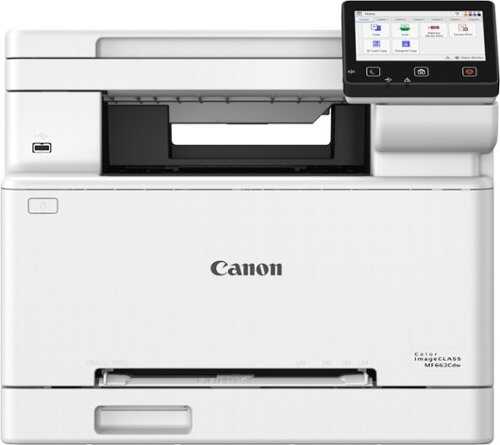 Rent to own Canon - imageCLASS MF662Cw Wireless Duplex All-In-One Color Laser Printer - White