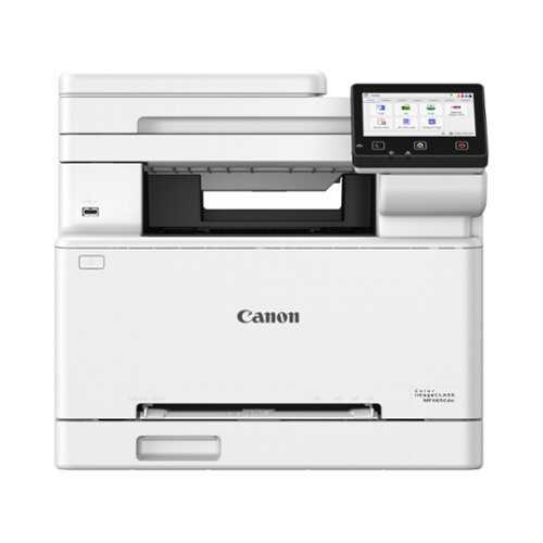 Rent to own Canon - imageCLASS MF665Cdw Wireless Duplex Color All-In-One Laser Printer with Fax and 50-Sheet ADF - White