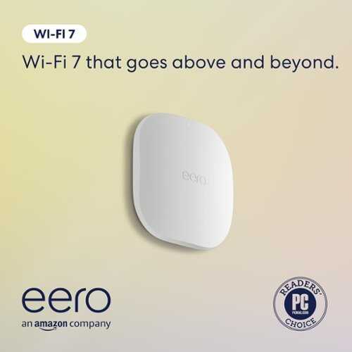 Rent to own eero - PoE 7 Tri-band Wi-Fi 7 Mountable Access Point (1-pack) - White
