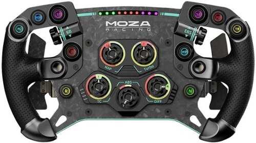 Rent to own Moza Racing - GS V2P Formula Wheel for PC - Black