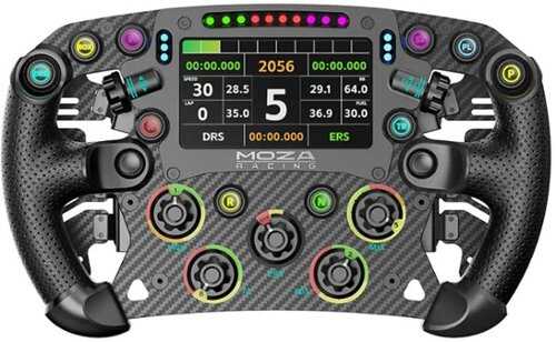 Rent to own Moza Racing - FSR V2 Formula Wheel for PC - Black