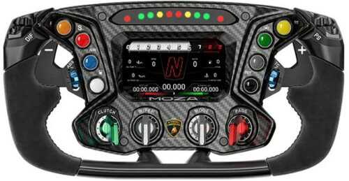 Rent to own Moza Racing - Lamborghini Essenza SCV12 Wheel for PC - Black