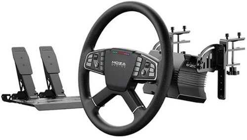 Rent to own Moza Racing - Truck Simulator Bundle for PC - Black