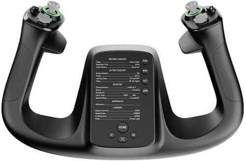 Rent to own Moza Racing - MFY Yoke Flightstick for PC - Black