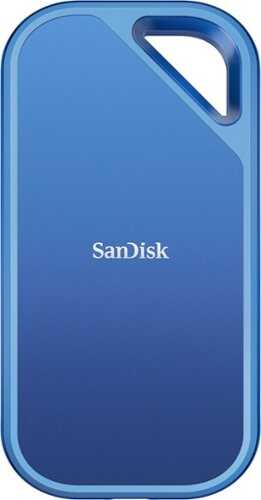 Rent to own SanDisk - Creator Pro 2TB Portable SSD - Blue