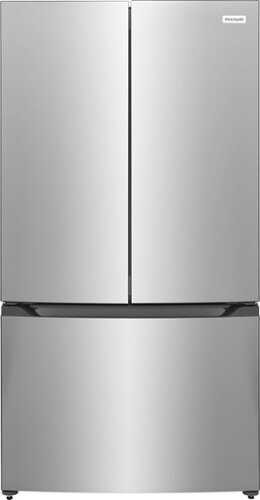 Rent to own Frigidaire - 20 Cu. Ft. Counter Depth French Door Refrigerator with Internal Water Dispenser - Fingerprint-Resistant Stainless Steel Look