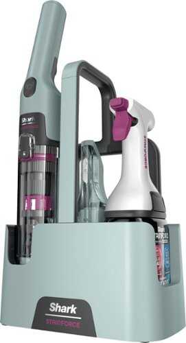 Rent to own Shark - StainForce Cordless Portable Spot & Stain Cleaner with Dual-Activated Cleaning Solution - HX101 - Hawaiian Gray