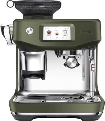 Rent to own Breville - Barista Touch Impress Espresso Machine - Olive Tapenade