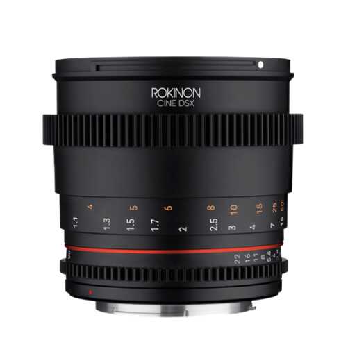 Rent to own Rokinon - CINE DSX 85mm T1.5 Cinema Lens for Sony E - Black